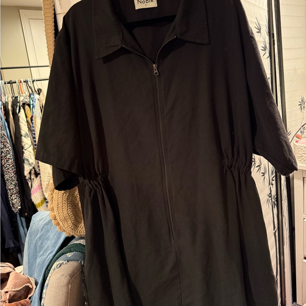 Noble black utility dress 3x